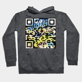 RickRoll QR Code Painting Hoodie